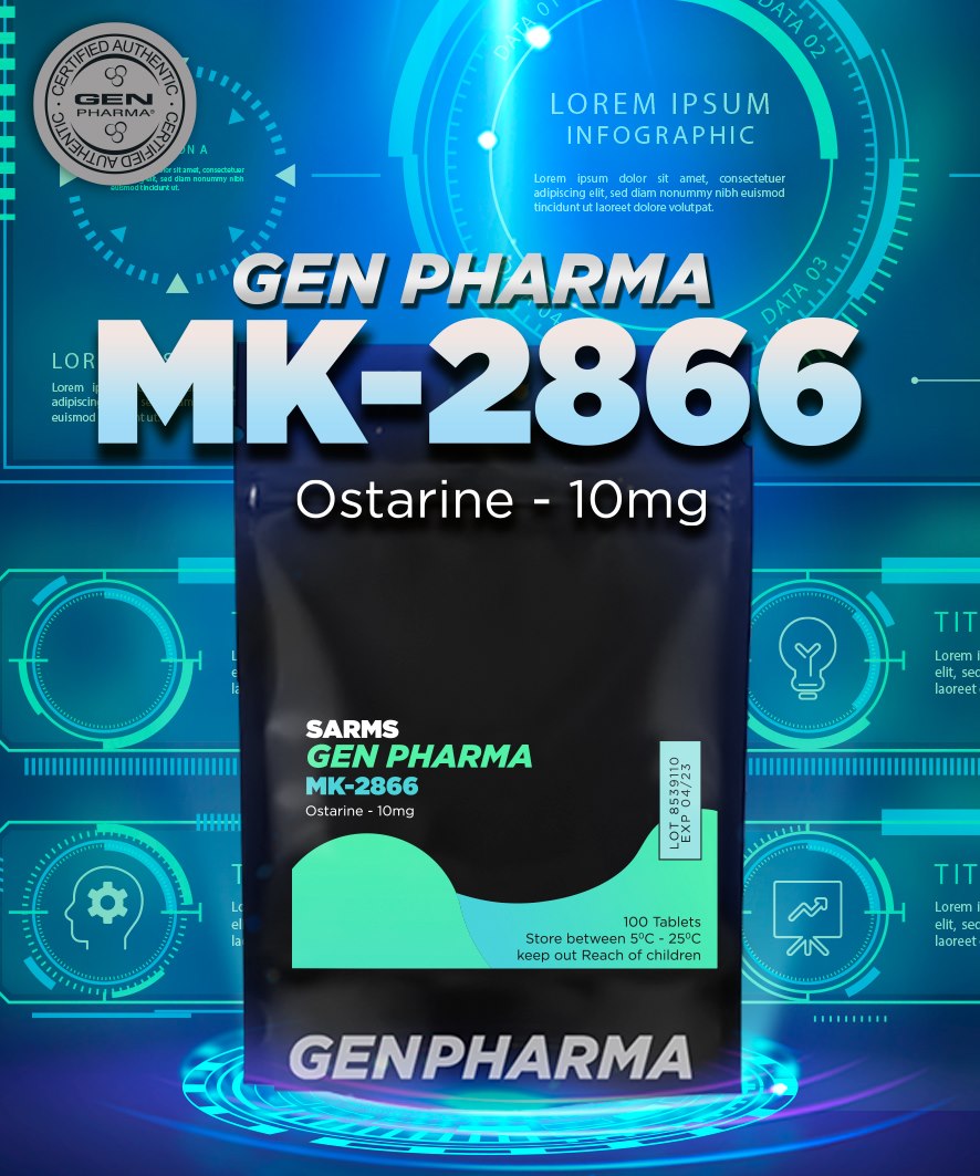 MK-2866  10mg (Ostarine)  100 TABLETAS | SARMS GEN PHARMA