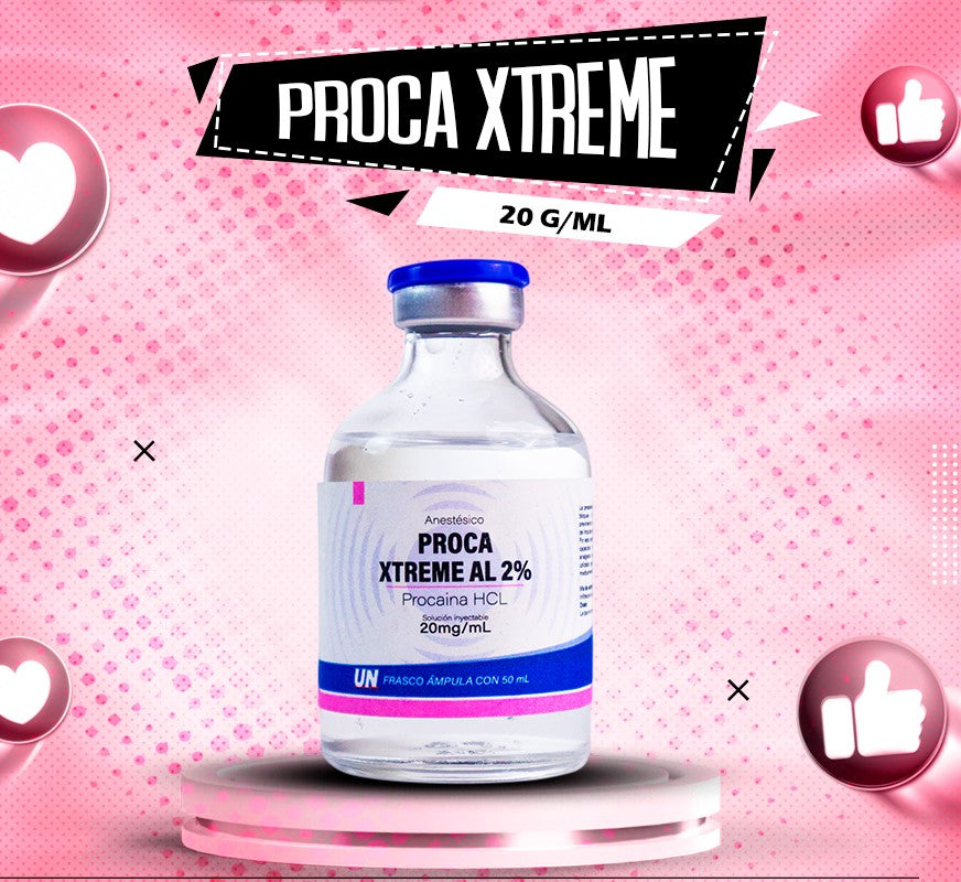 PROCAINA AL 2% CERO DOLOR ESPECIAL PARA MESOTERAPIA / 50 ML