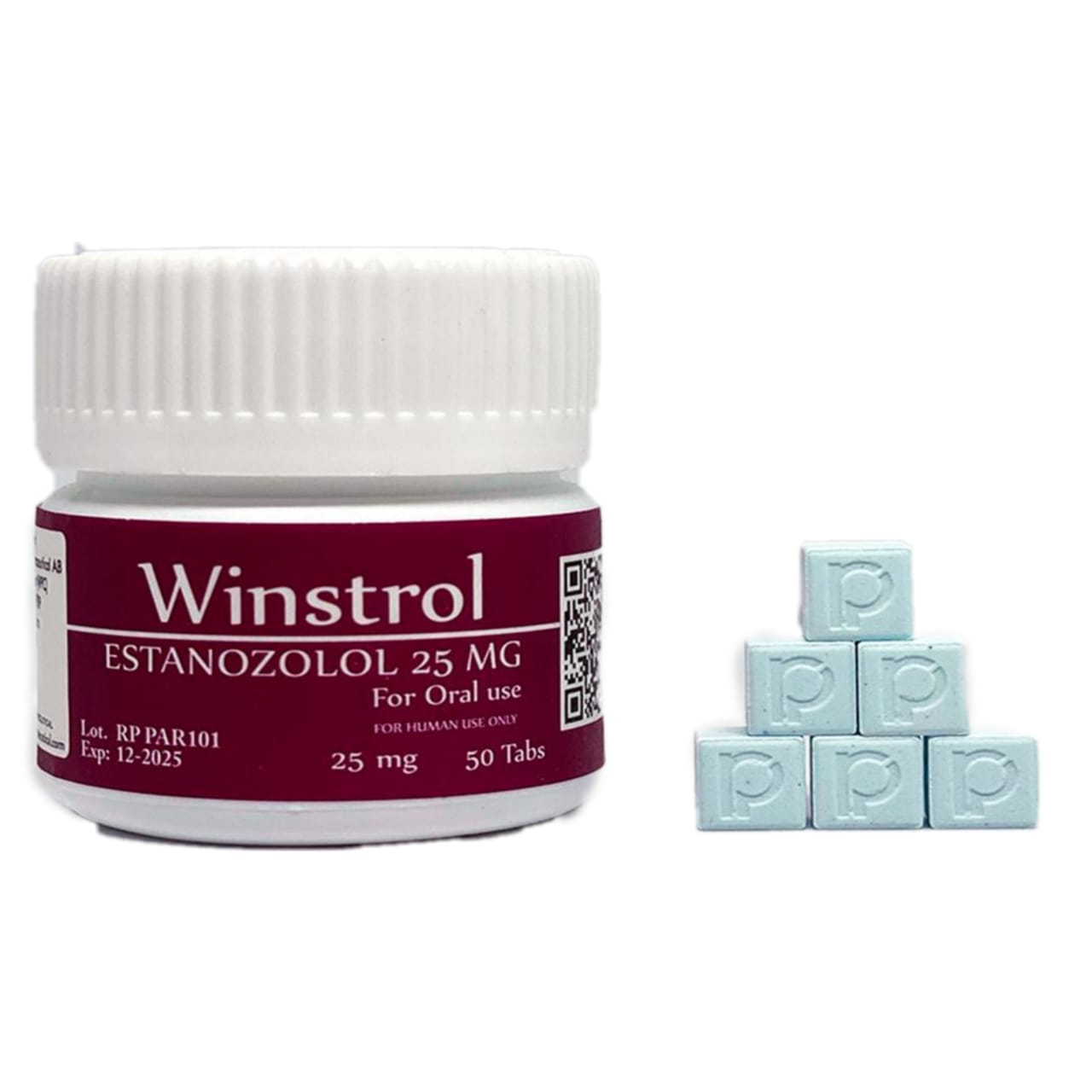 WINSTROL 25 MG - Estanozolol oral / 50 tabletas ROTTERDAM PHARMACEUTICAL