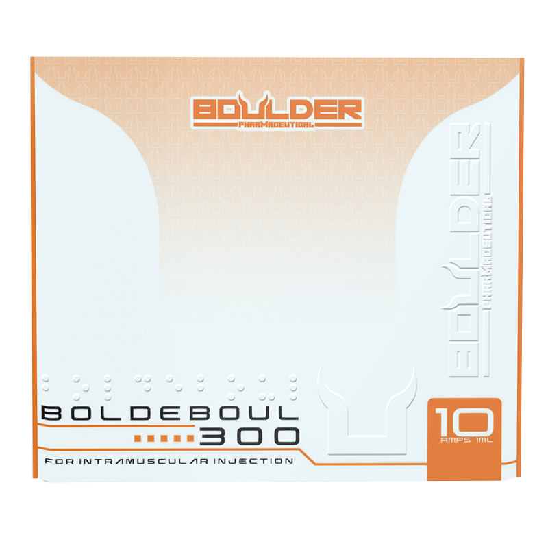 BOLDEBOUL 300 - Undecilenato de Boldenona ó Equipoise / 10 ampolletas de 1 ml / Boulder Pharmaceutical