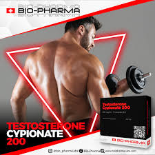 Testosterona Cipionato 200 mg/ml  | 10 ampolletas de 1ml | BIOPHARMA