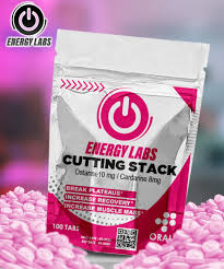 CUTTING STACK / COMBO DE CORTE - Ostarine 10mg + Cardarine 8mg / Ciclo para quema máxima de grasa, construcción moderada de musculo y rendimiento atlético / ENERGY LABS