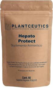 Hepatoprotector Silimarina - Hepato Protect - Cuidado, protección y desintoxicación del hígado, producción de energía mitocondrial  90 caps | PLANTCEUTICS