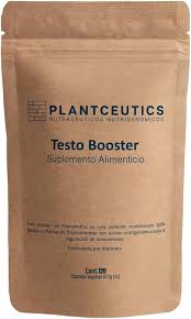 Precursor de Testosterona TESTO BOSTER - Mejora la sexualidad masculina, mayor fuerza, rendimiento y construcción muscular - 120 capsulas | PLANTCEUTICS