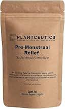 SINDROME PREMENSTRUAL   Pre-Menstrual Relief - Mejora los síntomas del síndrome pre-menstrual - 90 capsulas | PLANTCEUTICS