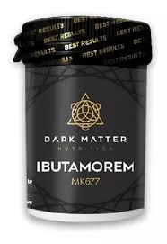 IBUTAMOREN (Ibutamorin / MK677) 60 tabletas (30 servicios de 2 TABS | 10 MG x TAB) | SARMS DARK MATTER