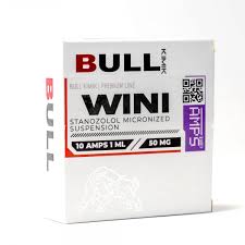 WINSTROL Estanozolol  Suspensión 50 mg - 10 Ampolletas de 1ml - BULL KIMIK