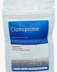 CLOMIPRIME (Clomifeno) 50 mcg  / 100 tabletas / Medical Prime