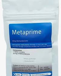 METAPRIME (Dianabol) Metandienona 25 mg  / 100 tabletas / Medical Prime