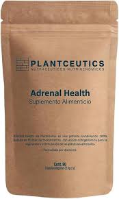 Adrenal Health - Mejora la fatiga adrenal, energía celular y regulación de niveles de cortisól  - 90 capsulas | PLANTCEUTICS