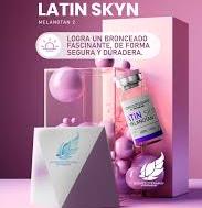 Peptido melanotan II para bronceado LATIN SKIN  | Piel bronceda de manera rápida y segura, evita quemaduras y mejora desempeño sexual Biomesoterapia Suiza