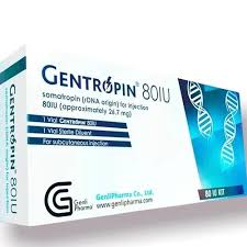 Gentropin ® Caja de 80 UI HORMONA DEL CRECIMIENTO GENTROPIN