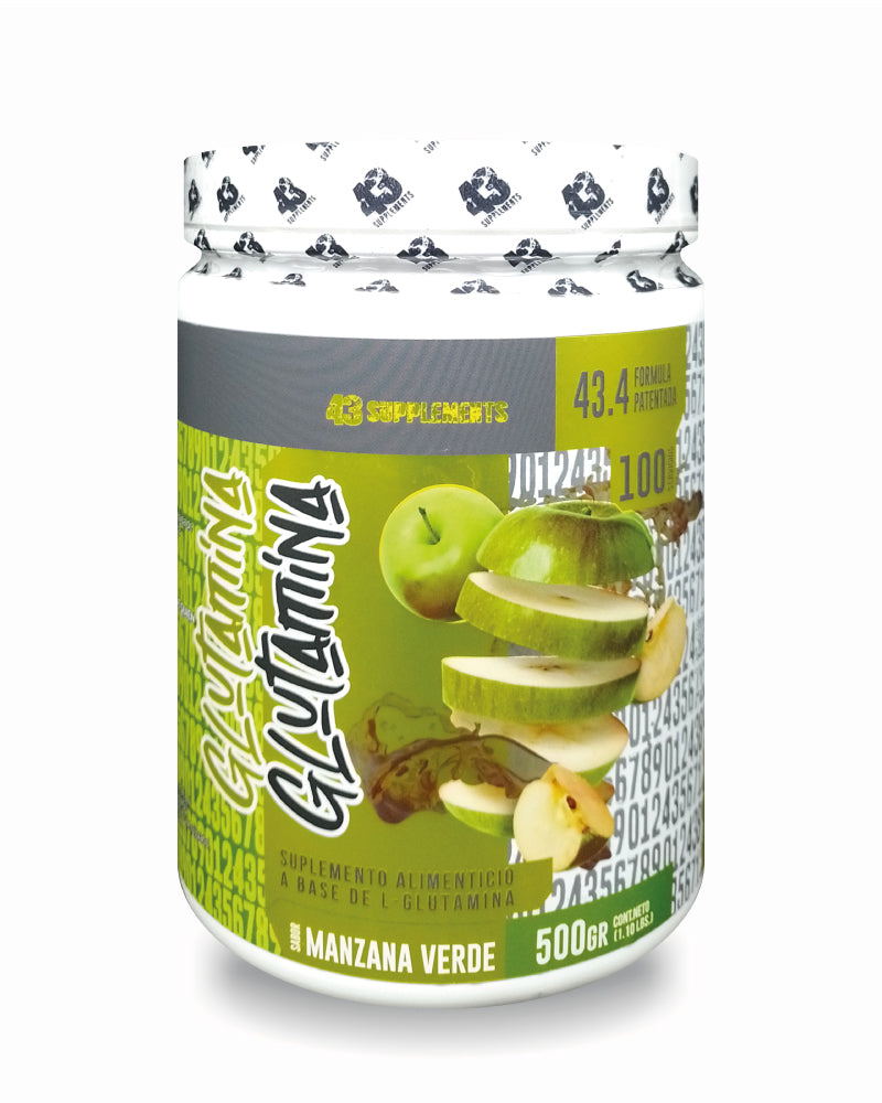 Glutamina manzana verde 500gr