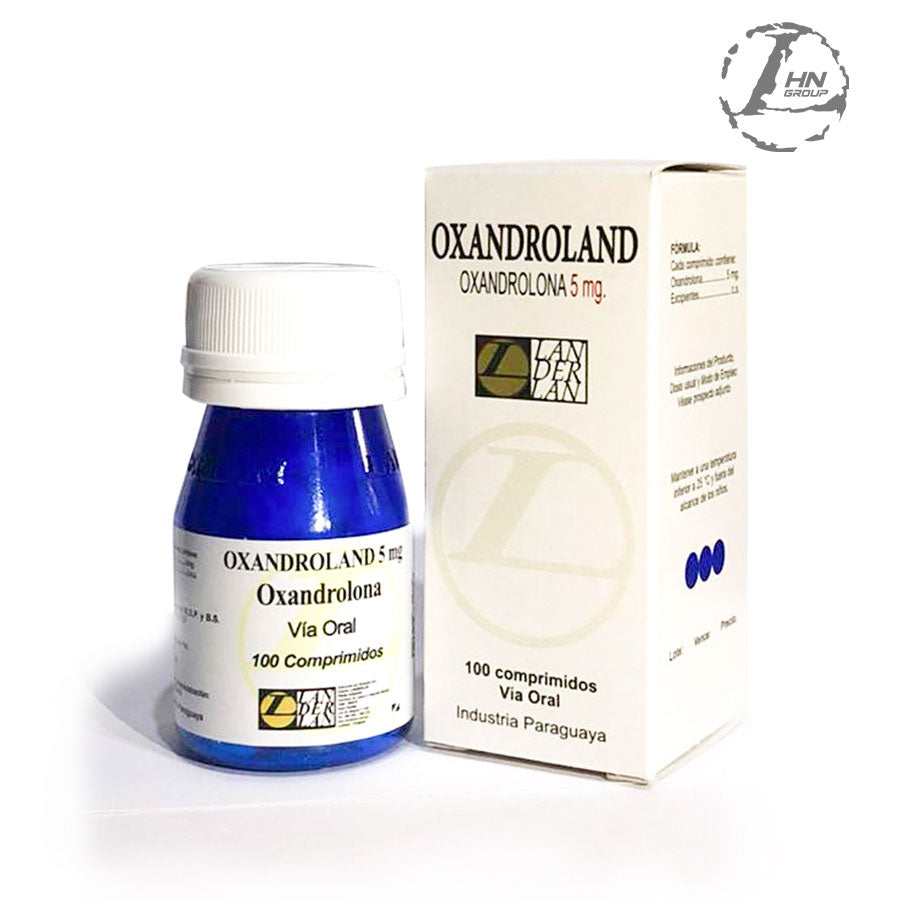 OXANDROLAND 5mg/tab - Oxandrolona ó Anavar 100 tabletas / Landerland