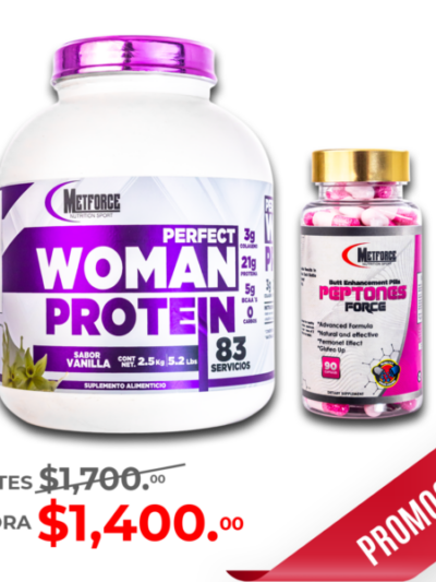 PROMOCION PORTEINA WOMAN + PEPTONAS METFORCE