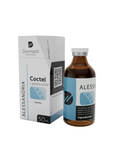 ALESSANDRIA - LIPOESCULTOR MESOTERAPIA/ flacidez en la piel, oxidación de las grasas y mejora de la piel , mejor flujo sanguíneo |50 ml