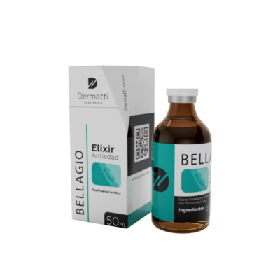 BELLAGIO Elixir Mesoterapia Antiedad Aumenta la firmeza de la piel, lipolítico , aumento de glúteo,piel firme e hidratada   | 50 ml.