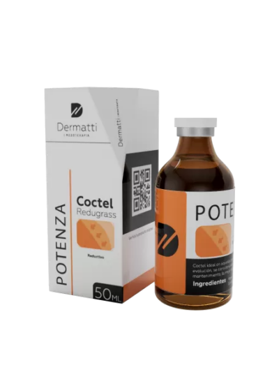 POTENZA Coctel ReduGrass  / MESOTERAPIA REDUCTIVA  Reduce Grasa y ayuda para el mantenimiento de la figura corporal - 50 ml