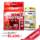PROMOCION PROTEINA 100% WHEY MAS CREATINA