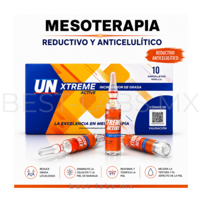Xtreme Active 🔥 Reductivo y anticelulítico 🔥 / Ampolletas de 10 ml | MESOTERAPIA LICUID XTREME