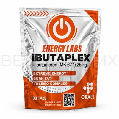 Ibutamorén 25 mg (MK-677) 60 tabletas | Energy Labs