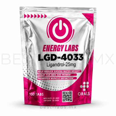 Ligandrol 25 mg (LGD-4033) 60 tabletas | Energy Labs