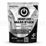 Mass Stack SARMs 25 mg (Andarine 10 mg + Ligandrol 10 mg + Ostarina 5 mg) 60 tabletas | Energy Labs