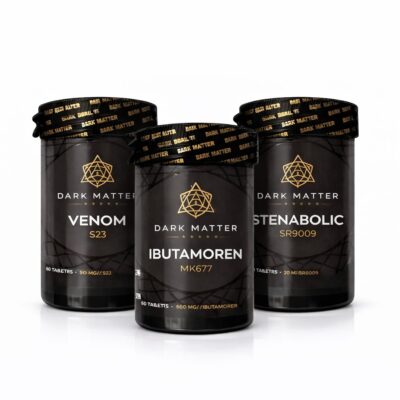 Ciclo Super Definición Venom + Stenabolic + Ibutamoren 60 tabletas c/u | Sarms Dark Matter