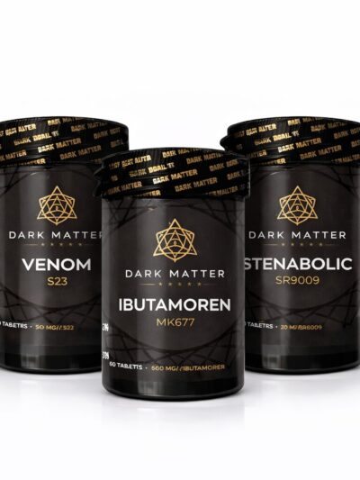 Ciclo Super Definición Venom + Stenabolic + Ibutamoren 60 tabletas c/u | Sarms Dark Matter