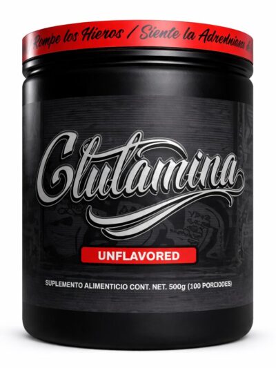 Glutamina Pura 100% Sin Sabor 100 Servicios (500 g) | Dark Matter