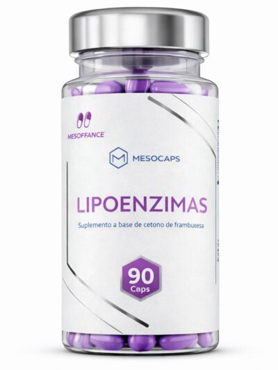 Lipoenzimas 90 Cápsulas | Fórmula con Enzimas Digestivas y Extractos Naturales | MesoCaps