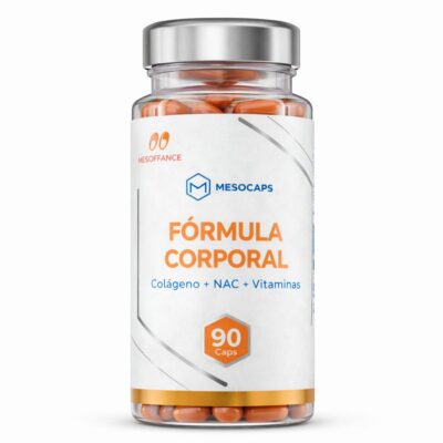 Fórmula Corporal 90 Cápsulas | Colágeno + NAC + Vitaminas | MesoCaps