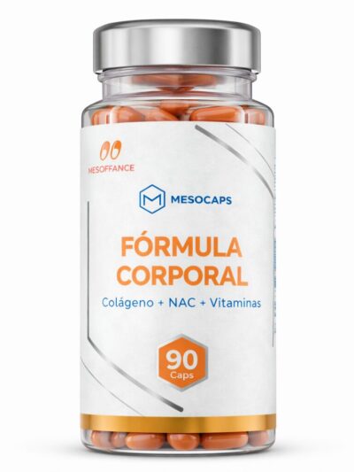 Fórmula Corporal 90 Cápsulas | Colágeno + NAC + Vitaminas | MesoCaps