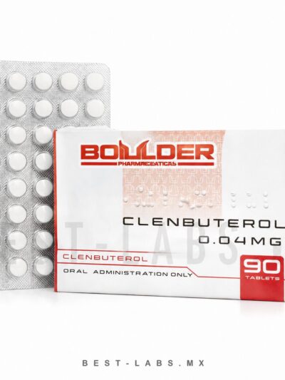 Clenboul 0.04 mg Clembuterol Boulder | 60 tabletas originales