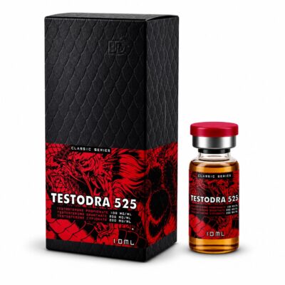 Testodra 525 Mezcla de Testosteronas 10 ampolletas | Dragon Pharma