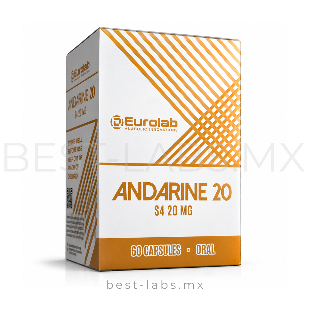 Andarina 20 mg (S-4) 60 cápsulas | Sarms Eurolab