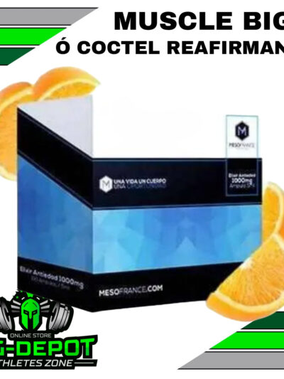 MUSCLE BIG ( Cóctel Reafirmante)  - Ampulas de 5 ml  - MESOTERAPIA MESOFRANCE