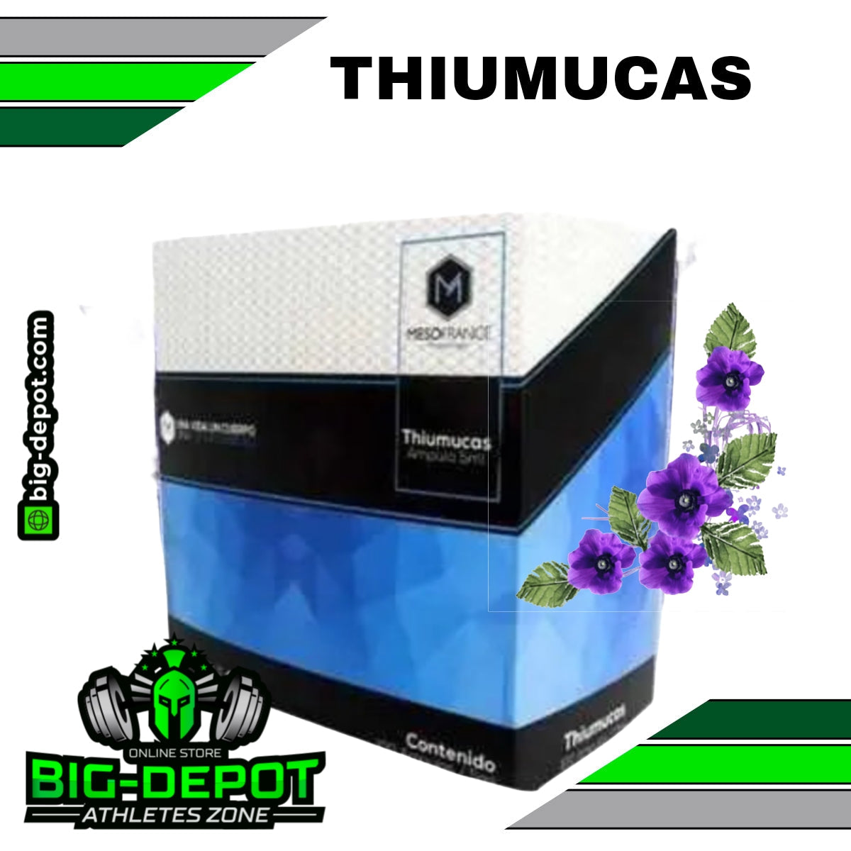 Thiumucas - Ampolletas de 5 ml - MESOTERAPIA Mesofrance