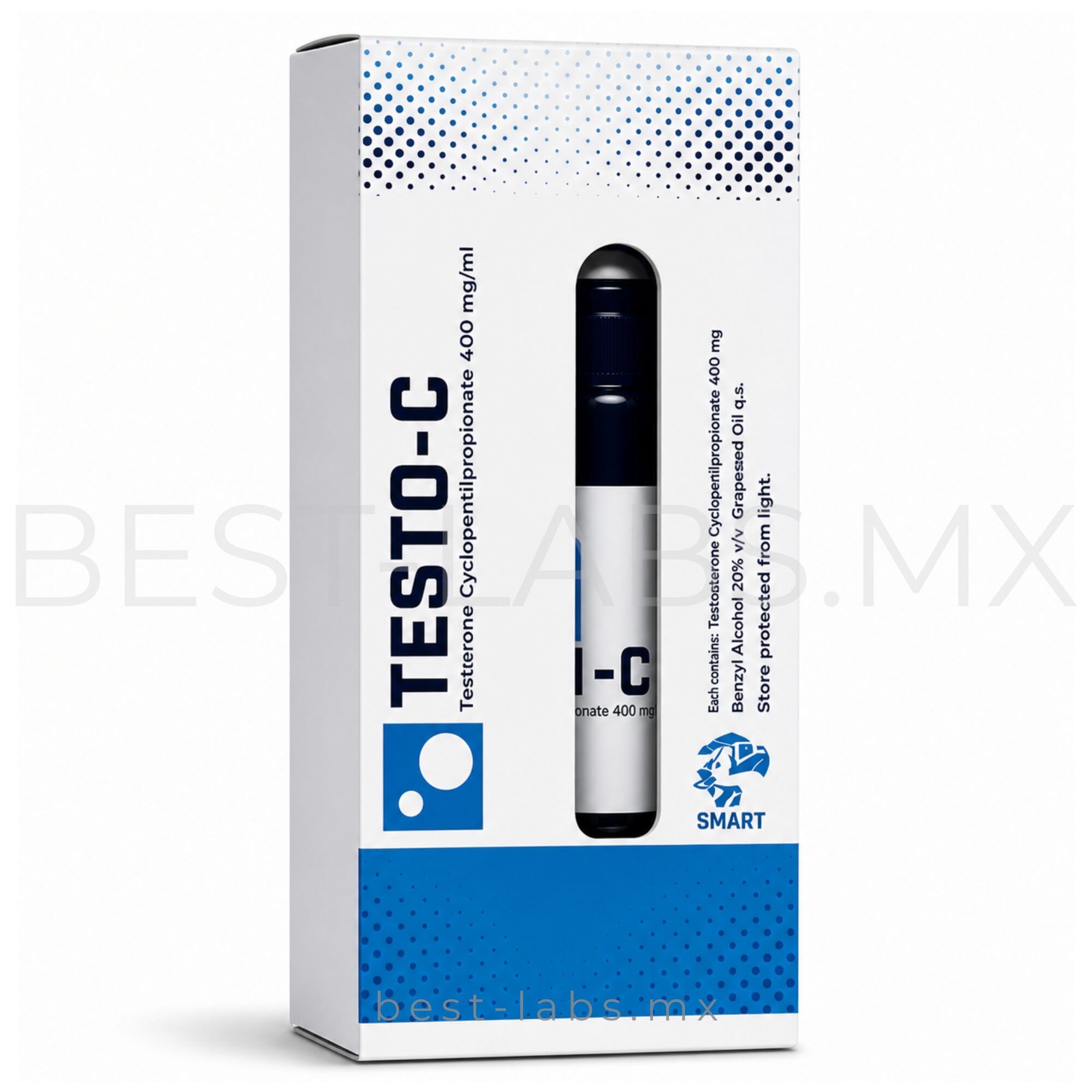 Testo C 400 mg/ml (Cipionato de Testosterona) 10 ml | Smart Pharmaceutical