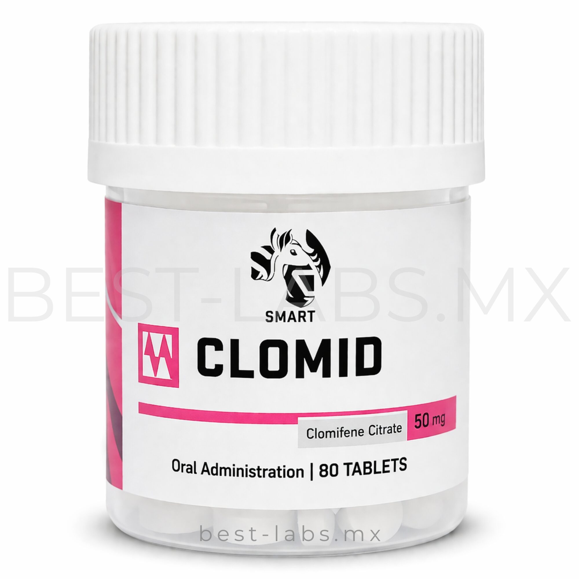 Clomifeno 50 mg 80 tabs | Smart Pharmaceutical