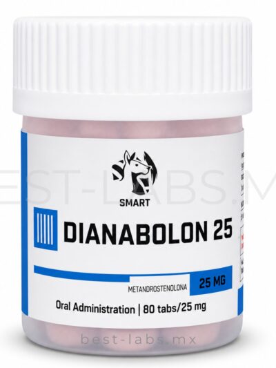 Dianabolon 25 mg (Metandrostenolona / Dianabol) 80 tabletas | Smart Pharmaceutical