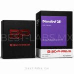 Dianabol 25 mg (Metandrostenolona / Metandienona) 100 tabletas | Biopharma