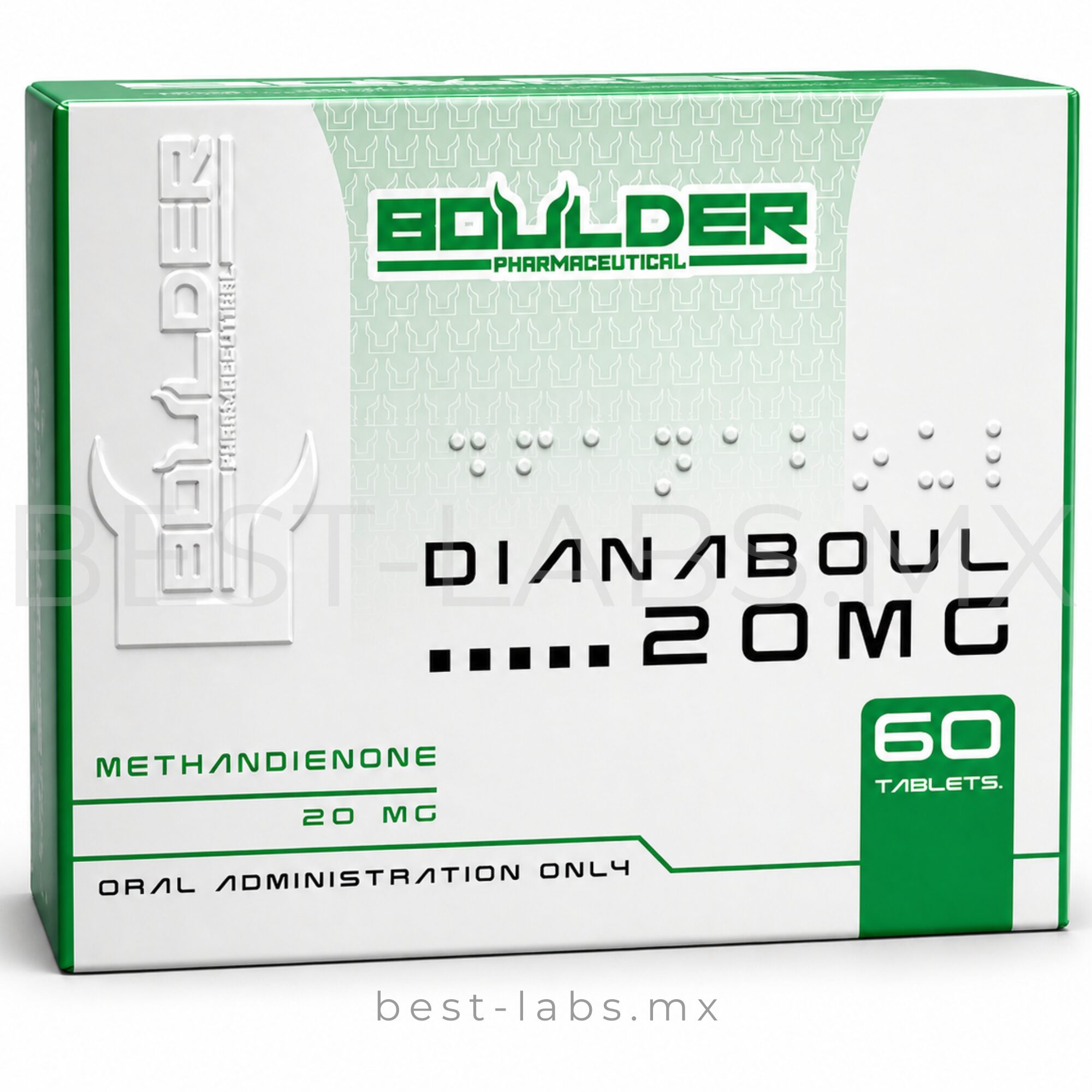 Dianaboul 20 mg Methandienone Boulder | 60 tabletas originales