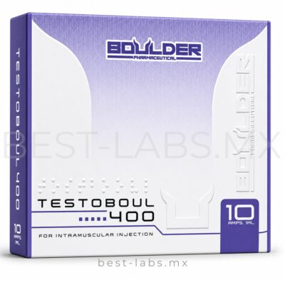Testoboul 400 | Mezcla de testosteronas Boulder | 10 ampolletas de 1 ml