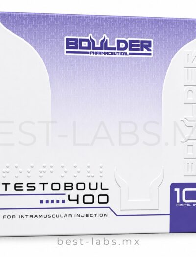 Testoboul 400 | Mezcla de testosteronas Boulder | 10 ampolletas de 1 ml