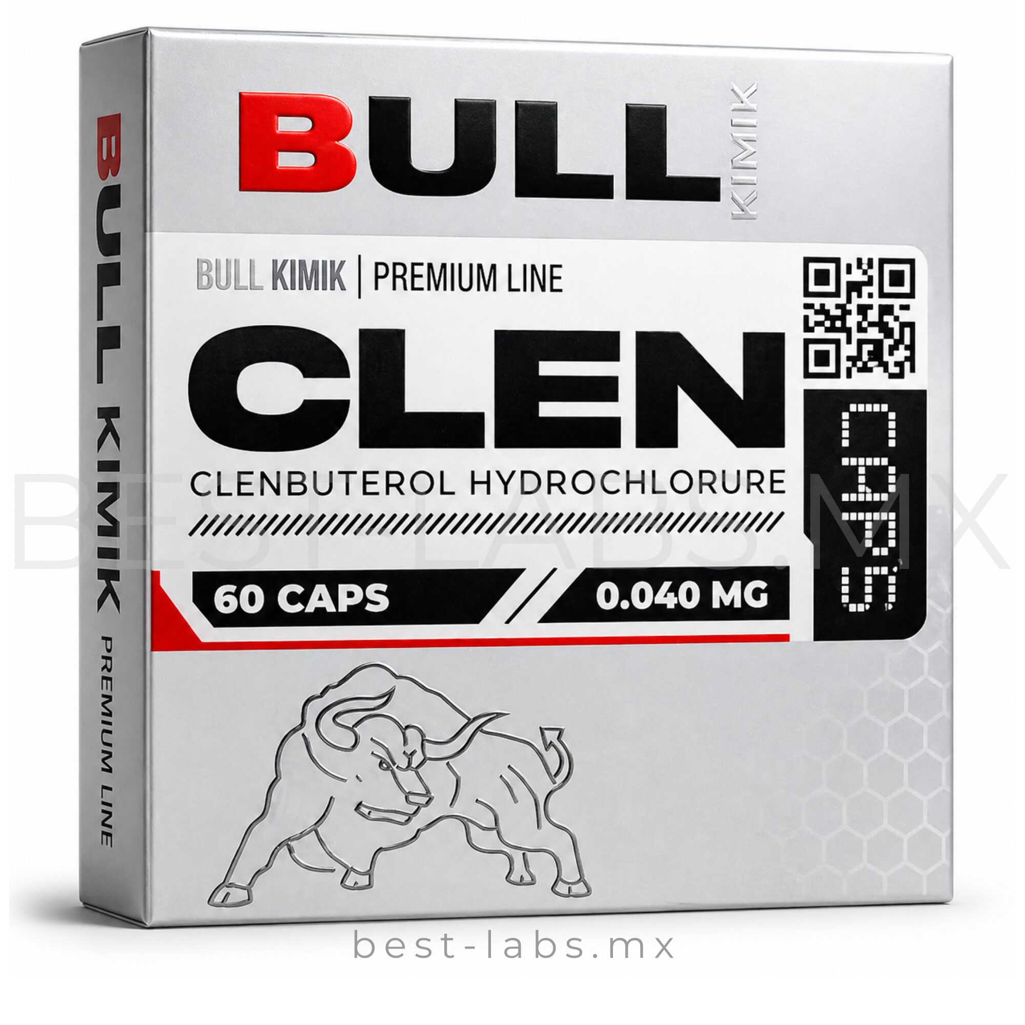 Clembuterol 0.04mg – 60 cápsulas | Bull Kimik