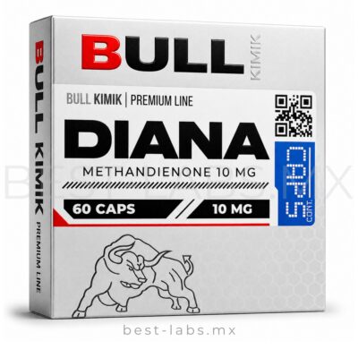 Dianabol Metandienona 10mg – 60 cápsulas | Bull Kimik