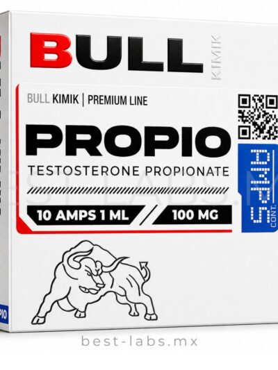 Propionato de Testosterona 100mg – 10 ampolletas de 1ml | Bull Kimik