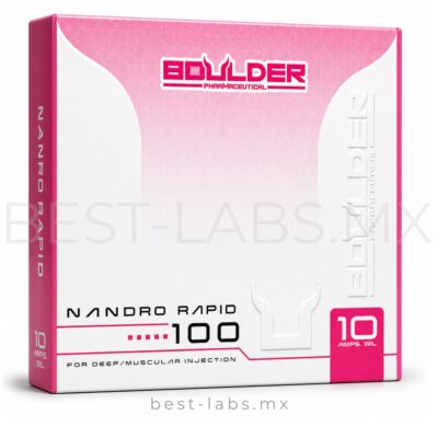 Nandro Rapid 100 mg Nandrolona (Fenilpropionato) Boulder | 10 ampolletas de 1 ml originales