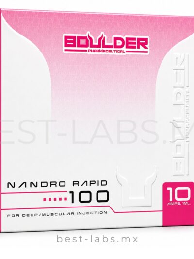 Nandro Rapid 100 mg Nandrolona (Fenilpropionato) Boulder | 10 ampolletas de 1 ml originales